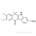 9-Ethyl-8-iod-6,6-di-methyl-11-oxo-6,11-dihydro-5H-benzo [b] carbazol-3-carbonitril CAS 1256584-80-1